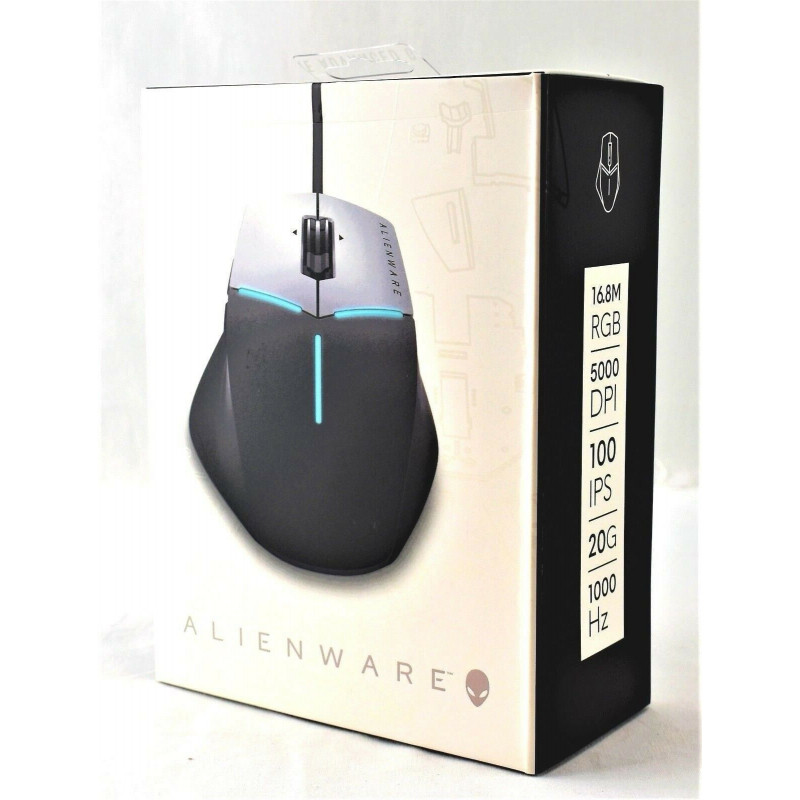 Alienware Mouse Gamer AlienFX Advanced AW558 884116284178